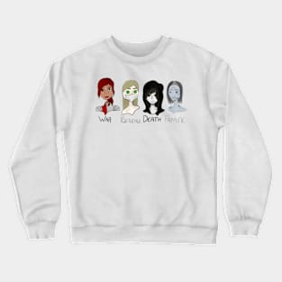 the 4 horsemen of the apocalypse Crewneck Sweatshirt